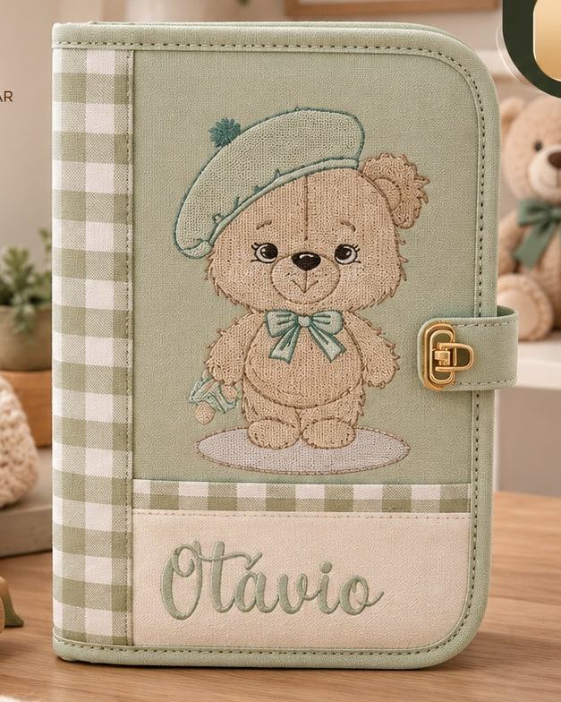 Porta Documentos Ursinho