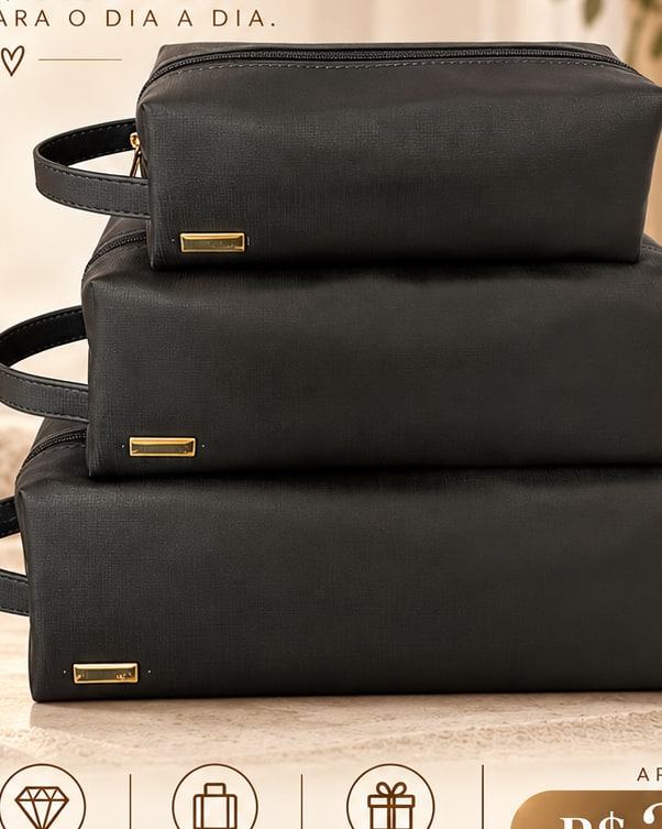 Trio de Necessaires